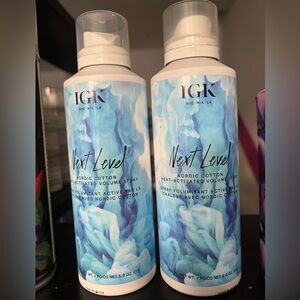 🩵BUNDLE🩵 IGK Next Level Apparel Nordic Cotton Volume Spray -

2 items 1 price